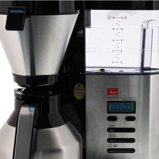 Bestpreis ✔️ Melitta Aroma Elegance Therm Deluxe Schwarz-Edelstahl Filter-Kaffeemaschine 🔔 4 Bestpreis ✔️ Melitta Aroma Elegance Therm Deluxe Schwarz-Edelstahl Filter-Kaffeemaschine 🔔 - Image 4
