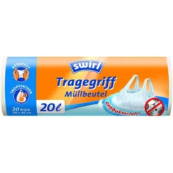 Beste Bewertungen von 🌟 Melitta Swirl Tragegriffmüllbeutel 20 Liter Reißfeste Folie 2er Pack 😀