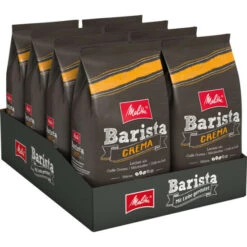 Aktion 🔥 MELITTA Ganze Kaffeebohnen Barista Crema 8 X 1 Kg Ausgewogen Harmonisch Stärke 3 😉