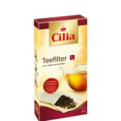 Bestpreis 🎉 Melitta CILIA® Teefilter 80 Stk. Grösse L Ohne Halter Verwendbar 🎉