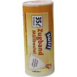 Blitzangebot 👍 Melitta Swirl Müllbeutel 35l Mit Zugband, 15 Stück 🌟 -Melitta Verkaufsladen unnamed file 1144