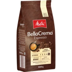 Bester Verkauf 🎁 Melitta Bella Crema Espresso, Ganze Bohne, 1000g 🔔
