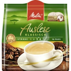 Blitzangebot ✔️ Melitta Cafe Auslese Klassisch Pads Feinste Auslese 16er 112g 💯 -Melitta Verkaufsladen unnamed file 1236
