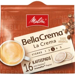 Schlussverkauf 👍 Melitta Kaffee Pads Bella Crema Mild Und Harmonischer Geschmack 105g ✨