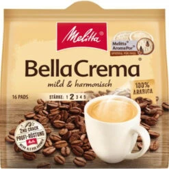 Schlussverkauf 👍 Melitta Kaffee Pads Bella Crema Mild Und Harmonischer Geschmack 105g ✨ -Melitta Verkaufsladen unnamed file 1255
