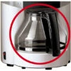 Coupon 🎁 Melitta Glaskanne, Ersatz-Kanne Typ 97, Schwarz Für Kaffeemaschine M640 Look II 🔥