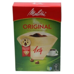 Besorgen 🥰 Melitta 6658076 Kaffeefilter 1x4 -80 Stück- Für Filterkaffeemaschinen 🎁