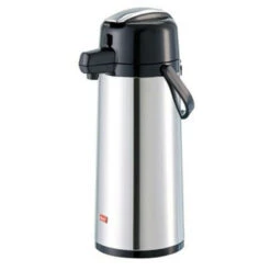 Budget ❤️ Melitta Isolierkanne 16718 2,2l Silber/s 2,2l Silber/schwarz 👏