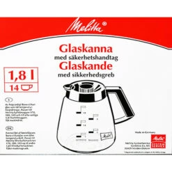 Aktion 🤩 Melitta Kanne 16207 Für 170M Glas 1,8l Transparent/schwarz ✔️ -Melitta Verkaufsladen unnamed file 1387