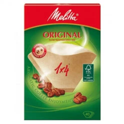 Billig 🌟 Melitta Original Kaffeefilter Filtertüten 1x4 Naturbraun 40 Stück 😀 -Melitta Verkaufsladen unnamed file 1394