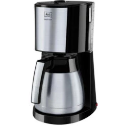Coupon ✨ MELITTA Kaffeeautomat 1017-08 10Tassen Thermokanne 1000Watt Schwarz 👏