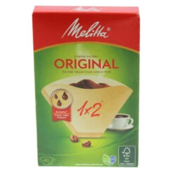 Schlussverkauf 🎉 Melitta 6658212 Kaffeefilter 1x2 | 40 Stück| Für Kaffeemaschinen 🔔