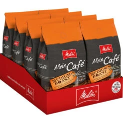 Neu 🤩 MELITTA Ganze Kaffeebohnen Mein Café Medium Roast 8x1 Kg Samtweich Vollmundig 🔔