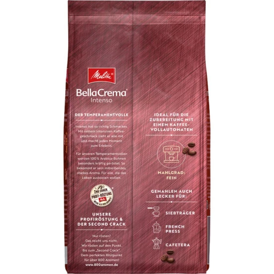Angebote ⭐ MELITTA Ganze Kaffeebohnen BellaCrema Intenso 8 X 1 Kg Starkes Aroma Intensiv 😉 4 Angebote ⭐ MELITTA Ganze Kaffeebohnen BellaCrema Intenso 8 X 1 Kg Starkes Aroma Intensiv 😉 - Image 4