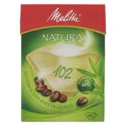 Aktion 🤩 Melitta Filtertüten Natura 102 Aus Bambus (80 St.) 🌟