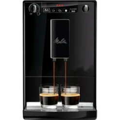 Auslauf 🧨 Melitta Caffeo Solo E 950-222 Kaffeevollautomat (Exzellenter Kaffee-Genuss Dank Vorbrhfunktion Und Herausnehmbarer Brhgruppe) Pure Black 🌟