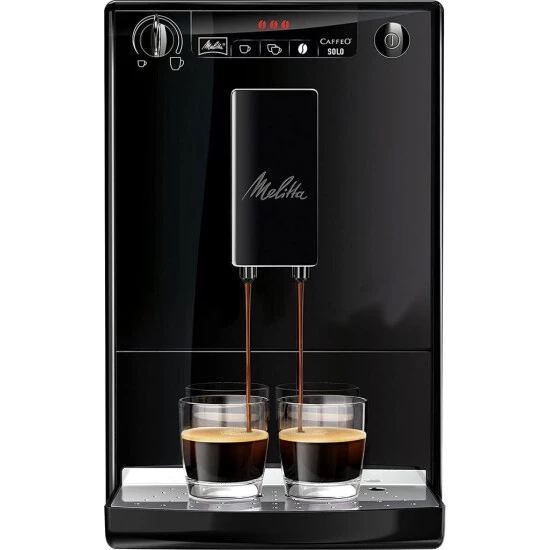 Auslauf 🧨 Melitta Caffeo Solo E 950-222 Kaffeevollautomat (Exzellenter Kaffee-Genuss Dank Vorbrhfunktion Und Herausnehmbarer Brhgruppe) Pure Black 🌟 1 Auslauf 🧨 Melitta Caffeo Solo E 950-222 Kaffeevollautomat (Exzellenter Kaffee-Genuss Dank Vorbrhfunktion Und Herausnehmbarer Brhgruppe) Pure Black 🌟