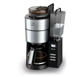 Blitzangebot 🧨 MELITTA 1021-02 Aroma Fresh Kaffeeautomat Mit Timer Und Mahlwerk Schwarz, Farbe:Schwarz ✔️