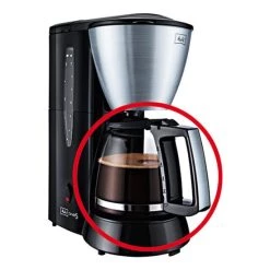 Schlussverkauf 🎁 Melitta Single 5 Typ M 720 Ersatzkanne Schwarz-Edelstahl ❤️