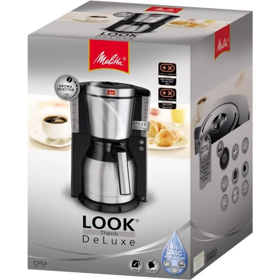 Großhandel 🎁 Melitta 1011-14 Look IV Therm De Luxe Schw/edel. 🧨 6 Großhandel 🎁 Melitta 1011-14 Look IV Therm De Luxe Schw/edel. 🧨 - Image 6