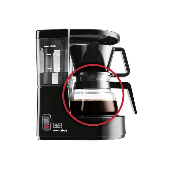 Aktion 🤩 MELITTA Glaskanne Typ 1 F.1015-02 Aromaboy II Schwarz 🔥 1 Aktion 🤩 MELITTA Glaskanne Typ 1 F.1015-02 Aromaboy II Schwarz 🔥