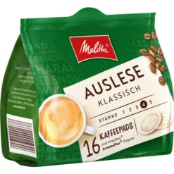 Auslauf 🥰 MELITTA Kaffeepads Auslese Klassisch 10x16 Pads Vollmundig Und Temperamentvoll ⌛ -Melitta Verkaufsladen unnamed file 464