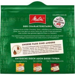 Auslauf 🥰 MELITTA Kaffeepads Auslese Klassisch 10x16 Pads Vollmundig Und Temperamentvoll ⌛ -Melitta Verkaufsladen unnamed file 465