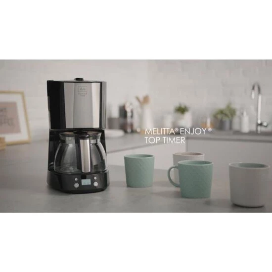 Bester Verkauf ✔️ Melitta Enjoy Top Timer Kaffeemaschine 🌟 2 Bester Verkauf ✔️ Melitta Enjoy Top Timer Kaffeemaschine 🌟 - Image 2