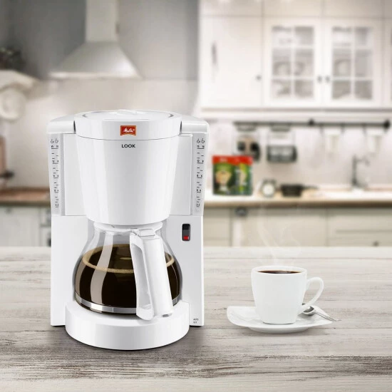 Billig 👍 Melitta 1011-01 LOOK IV Kaffeemaschine Weiß 🎉 2 Billig 👍 Melitta 1011-01 LOOK IV Kaffeemaschine Weiß 🎉 - Image 2
