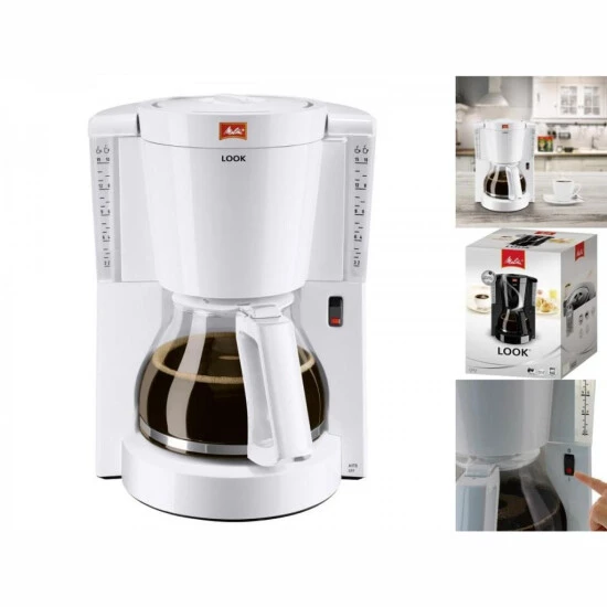 Billig 👍 Melitta 1011-01 LOOK IV Kaffeemaschine Weiß 🎉 3 Billig 👍 Melitta 1011-01 LOOK IV Kaffeemaschine Weiß 🎉 - Image 3