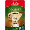 Besorgen ✨ Melitta Gourmet Intense Kaffeefilter Filtertüten 1x4 Braun 80 Stück 👏
