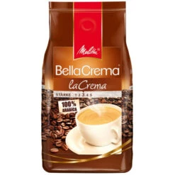 Angebote 😉 Melitta Kaffee BellaCrema LaCrema Ganze Bohne, Mittelstarke Kaffeebohnen, 8er Pack, 8 X 1000g ⌛ -Melitta Verkaufsladen unnamed file 610