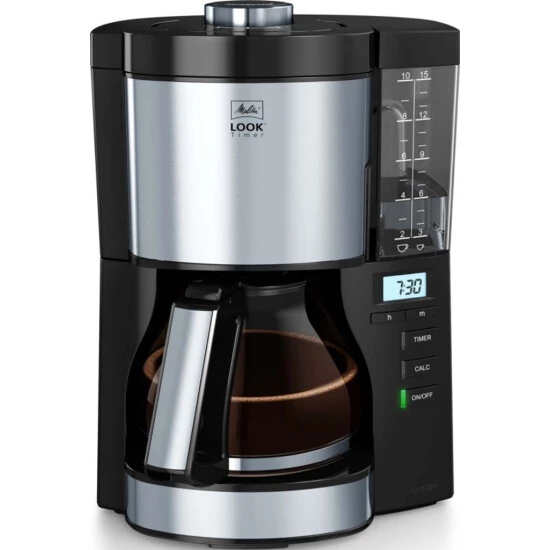 Budget 😉 MELITTA 6766591 - Filterkaffeemaschine - Gemahlener Kaffee - 1080 W - Schwarz - Silber MELITTA 🧨 1 Budget 😉 MELITTA 6766591 - Filterkaffeemaschine - Gemahlener Kaffee - 1080 W - Schwarz - Silber MELITTA 🧨