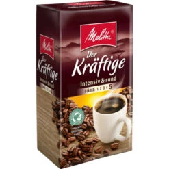 Rabatt 😉 MELITTA Filterkaffee Der Kräftige Gemahlener Röstkaffee 500g Intensiv Rund ✔️