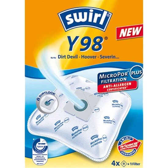 Großhandel 💯 Melitta Swirl Y 98 Micropor AirSpace Entlastung Von Feinstaub Und Allergenen 🥰 2 Großhandel 💯 Melitta Swirl Y 98 Micropor AirSpace Entlastung Von Feinstaub Und Allergenen 🥰 - Image 2