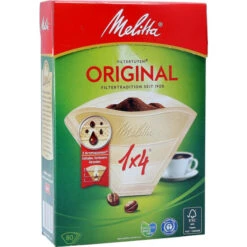 Neu 😉 Melitta Kaffeefiltertüte Typ 1x4 206810 Naturbraun 80 St./Pack. 🧨 29 Neu 😉 Melitta Kaffeefiltertüte Typ 1x4 206810 Naturbraun 80 St./Pack. 🧨 -Melitta Verkaufsladen unnamed file 731