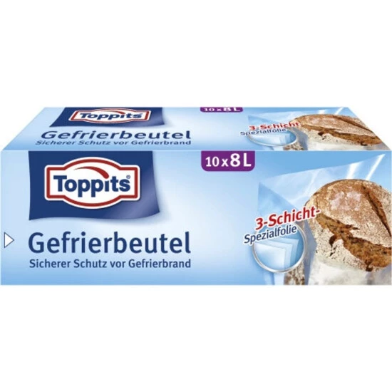 Budget 🎉 MELITTA-TOPPITS MEL Gefrierbeutel 8L NP 🤩 2 Budget 🎉 MELITTA-TOPPITS MEL Gefrierbeutel 8L NP 🤩 - Image 2