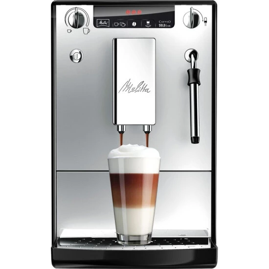 Bester Verkauf ✨ MELITTA E953-102 - Espressomaschine - 1,2 L - Kaffeebohnen - Eingebautes Mahlwerk - Silber 🔔 2 Bester Verkauf ✨ MELITTA E953-102 - Espressomaschine - 1,2 L - Kaffeebohnen - Eingebautes Mahlwerk - Silber 🔔 - Image 2